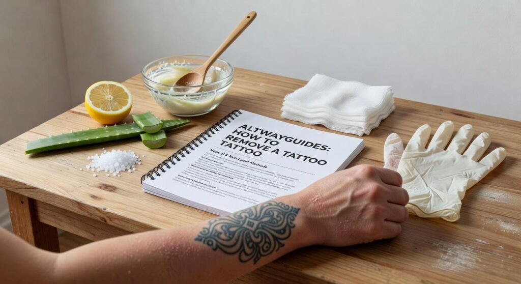 how to remove a tattoo altwayguides