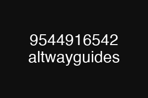9544916542 altwayguides