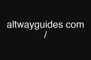 altwayguides com /