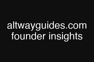 altwayguides.com founder insights