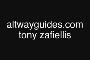 altwayguides.com tony zafiellis